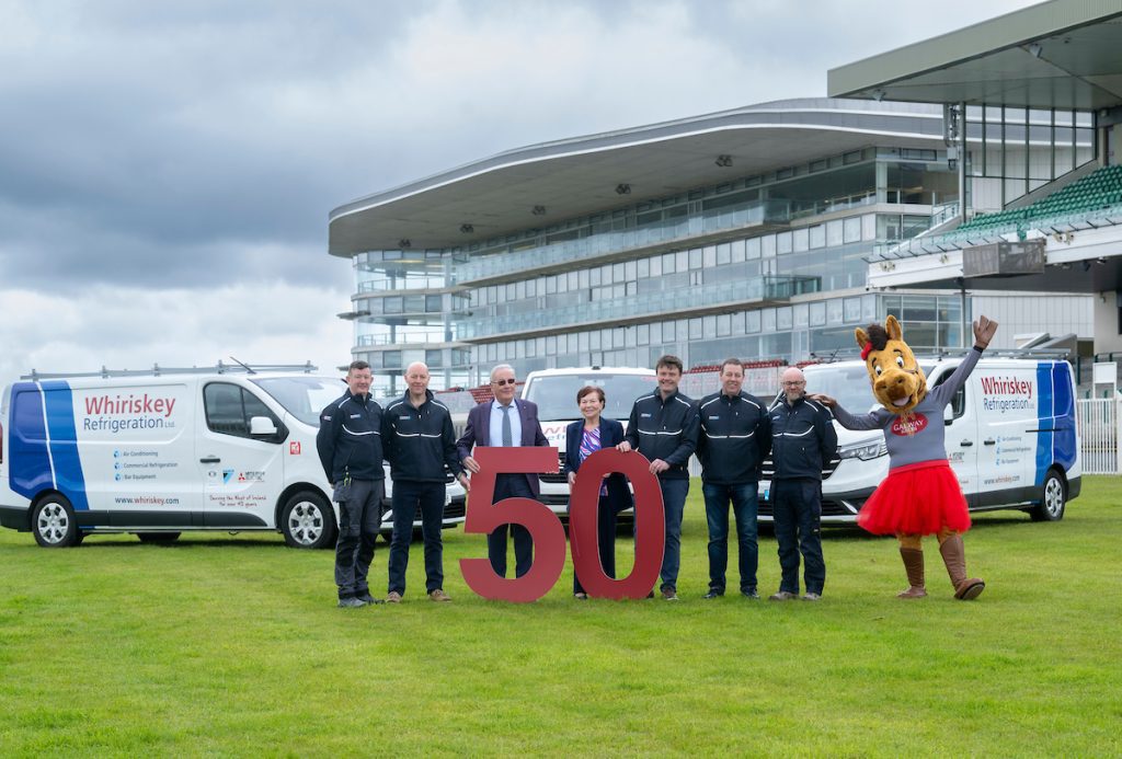 Galway family business ‘Whiriskey Refrigeration’ join forces with the Galway Races for the Summer Festival.
