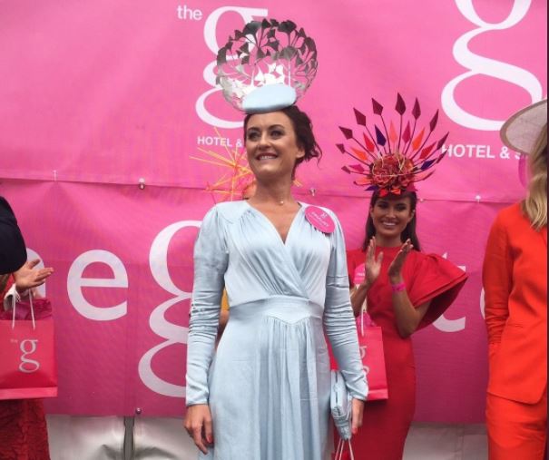 Aoife McCana is this year’s Best Dressed Lady at the Galway Races.