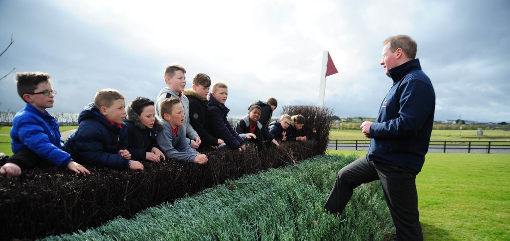 Over 300 School Children Attend the Kids Go Racing Day at Galway Racecourse