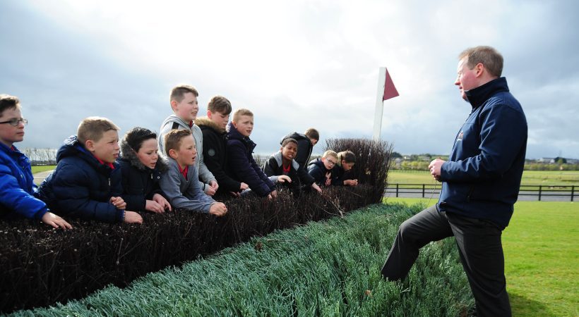 Over 300 School Children Attend the Kids Go Racing Day at Galway Racecourse