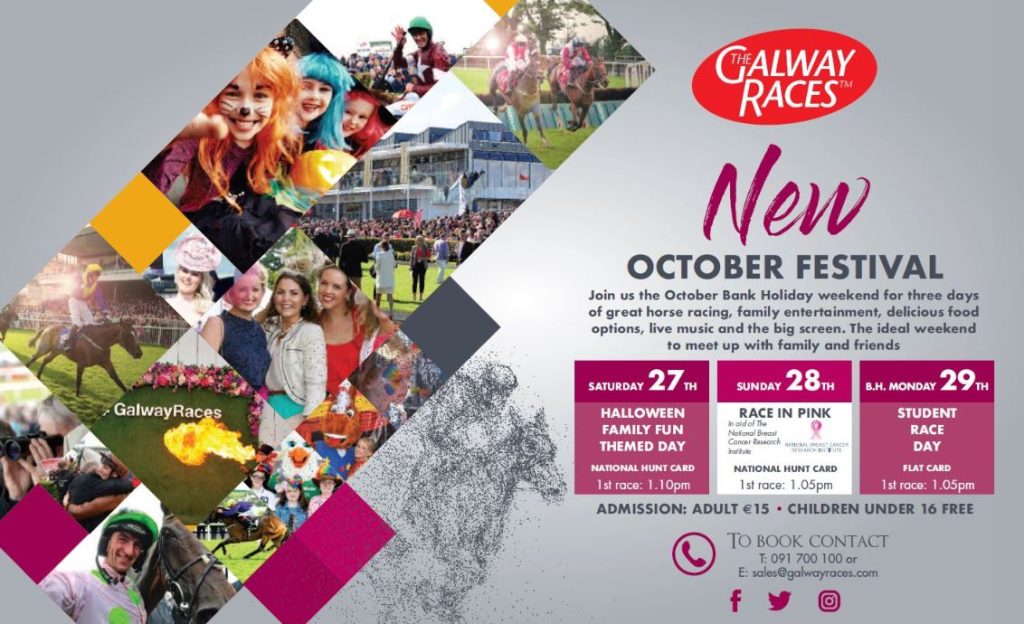 A New 3 Day October Festival For Galway Racecourse