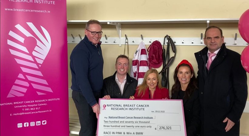 €276,321 Raised for The National Breast Cancer Research Institute from ‘Race in Pink’ Event.