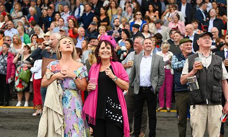 Festival package racegoers